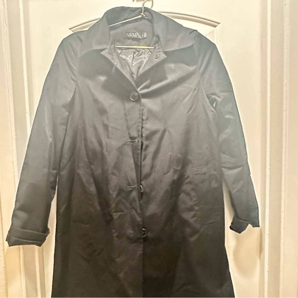 Lauren ralph Lauren hooded a line raincoat